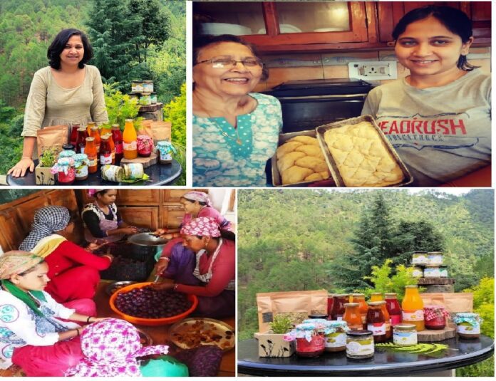 divya chaufin, founder- himalayan haat, pauri garhwal
